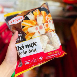 Chả mực xoắn ống gói 500g