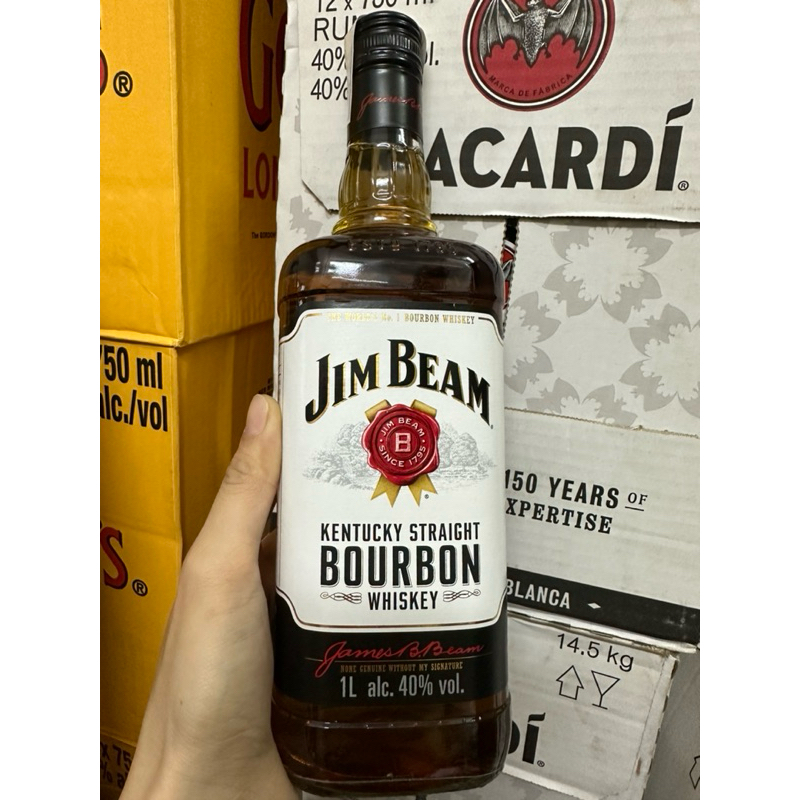 Jimbeam Bourbon 1000ml nguyên liệu pha chế