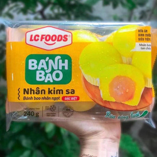 Bánh bao kim sa hộp 6 cái