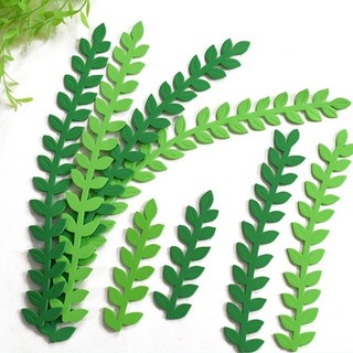Dây lá vải nỉ 50cm trang trí nhà cửa, trường học, quán xá, steam mầm non
