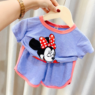 bộ bé gái chất đũi size 8-18kg