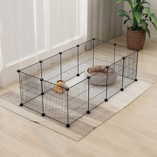 Combo tấm sắt lưới ghép chuồng quây, lồng sắt cho chó mèo - ip