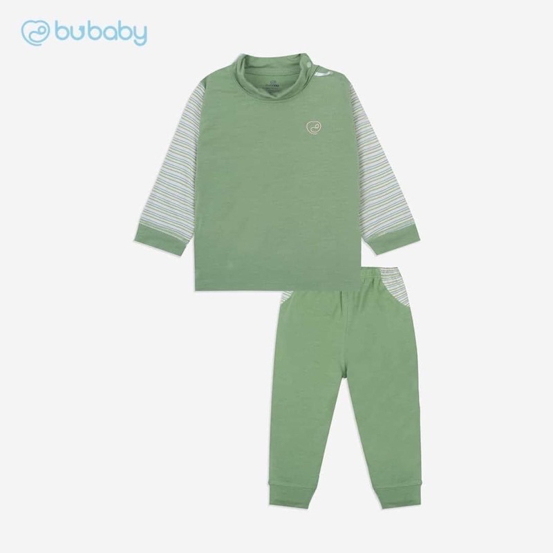 Bộ Bu Baby hoạ tiết dài tay