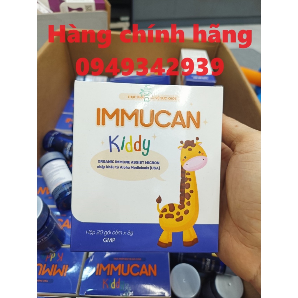 Immucan kids tăng cường đề kháng, cải thiện hệ tiêu hóa
