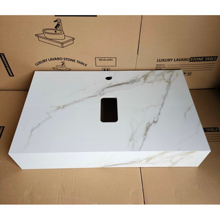 Bàn đá đặt lavabo chống trầy xước