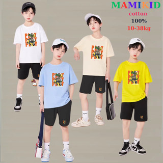 Bộ Đồ Bé Trai Size Đại Chất Thun Cotton 100% cotton siêu mát, thấm mồ hôi