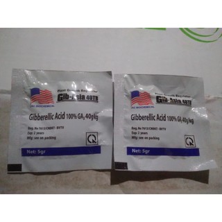 Kích thích sinh trưởng ga3 gibber 100%ga3 gói 5gr nhập khẩu mỹ