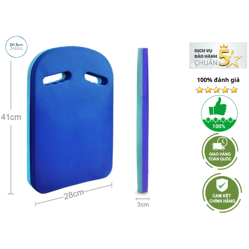 Phao Ván, Phao Tim Tập Bơi Kickboard đa năng siêu bền siêu nhẹ tiện dụng, thiết kế có vị trí để tay cầm