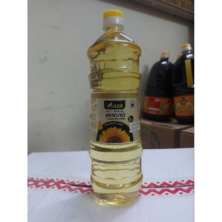 Dầu ăn Hướng Dương Nga chai 1 lít - Nhập khẩu  Nga nguyên chai