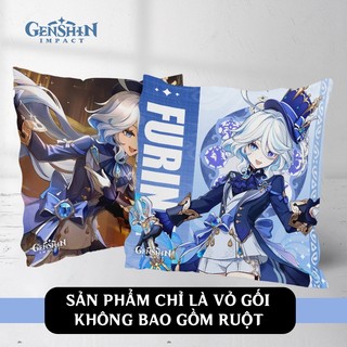 Gối Nhồi Bông Genshin Impact dùng làm áo gối, bao gối, gối sofa, gối tựa lưng Ayaka Yae Miko Raiden Shogun Xiao Ganyu