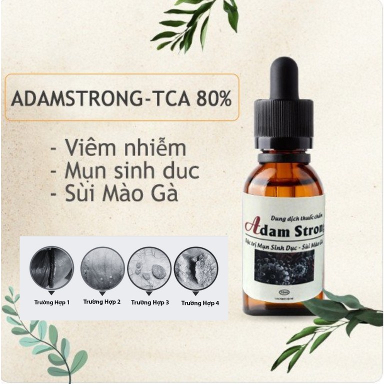 COMBO UỐNG+BÔI ADAMSTRONG THỔI BAY SÙI MÀO GÀ,MỤN SINH DUC,HẠT NGỌC DV-SMAGA(CÓ CHE TÊN SẢN PHẨM)