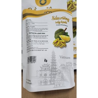 Sầu riêng sấy lạnh 100g cao cấp.