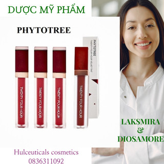 Son kem lì phytotree twenty four hour velvet tint 24h velvet tint đủ màu 6g