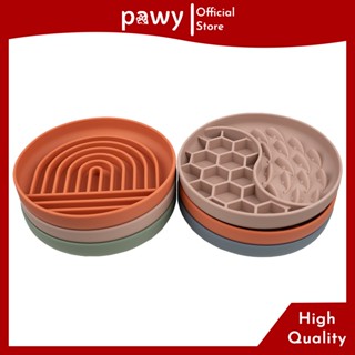 Bát Ăn Chậm Cho Chó Mèo Silicone Cao Cấp Pawy - Nhiều Màu - Tô Cho Chó Mèo Ăn Chậm - Dog Slow Feeder Bowl Đường Kính 19c