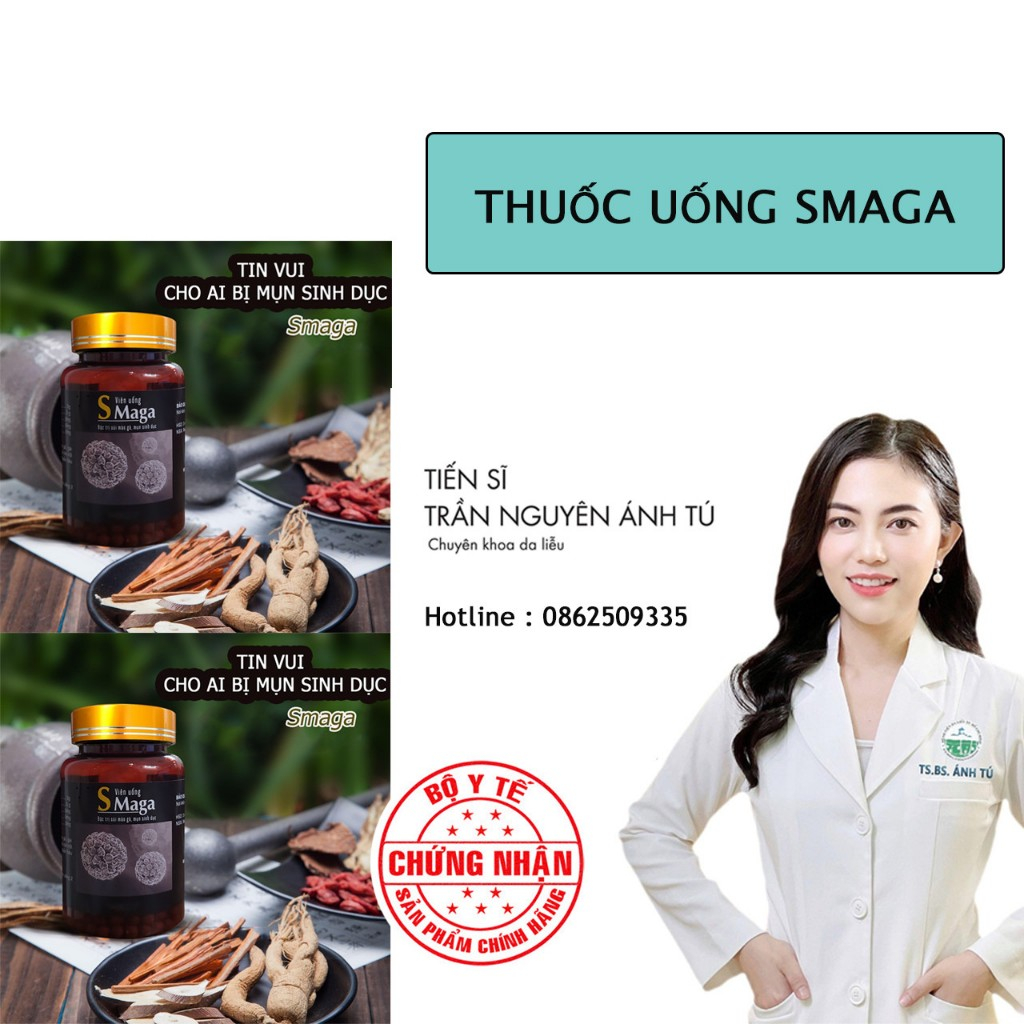 SMAGA VIÊN NÉN GIÚP TĂNG CƯỜNG MIỄN DỊCH TIÊU DIỆT ĐÀO THẢI GIẢM NỒNG ĐỘ HPV SÙI MÀO GÀ NHANH CHÓNG