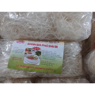 1KG Mỳ phở / Bánh phở khô sợi dai mềm 100% từ gạo, không chất bảo quản