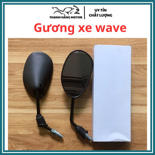 Gương chiếu hậu trái honda wave/ blade - chân 10 ly gắn mọi loại xe kính chiếu hậu