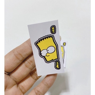 Tem Sticker Simsol lấp ló dán điện thoại