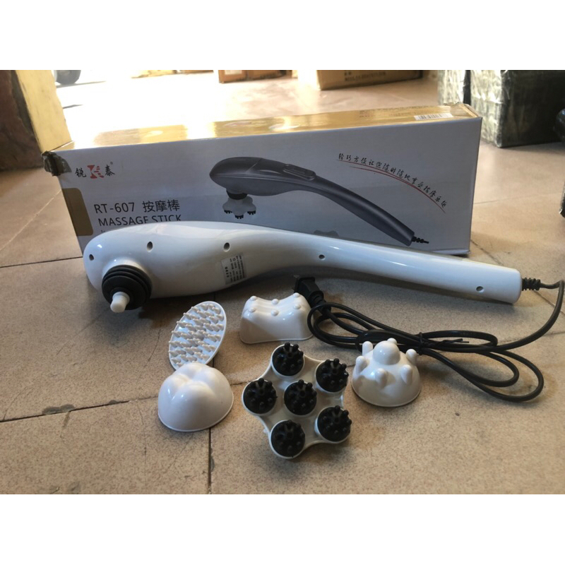 Máy Đấm Lưng Yichang 5 Đầu Xoa Bóp Massage Toàn Thân 607 (BẢO HÀNH 12 THÁNG)