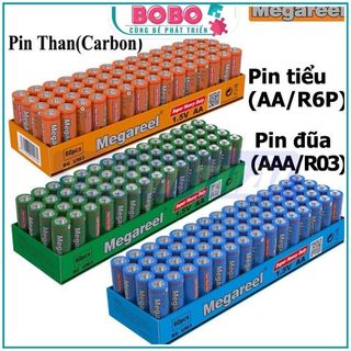 Pin Megareel AA, AAA (R6,R03), Pin Carbon, Pin Than, Pin Megareel, Pin Tiểu, Pin Đũa1.5V Boboshopdochoi