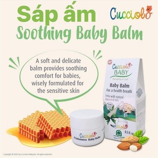 Sáp ấm Cucciolo bảo vệ hô hấp