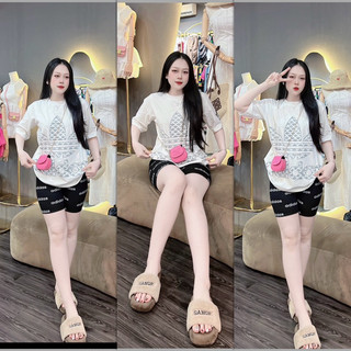 Bộ ngố áo form rộng ảnh thật