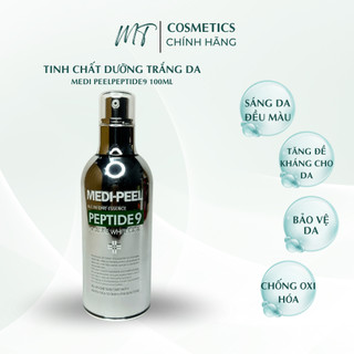 Tinh chất dưỡng trắng da peptide9 số 1 hàn quốc, medipeel peptide 9 volume white cica essence pro 100ml - mt
