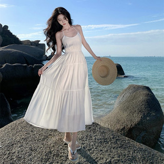 Váy trắng maxi Lucy Dress