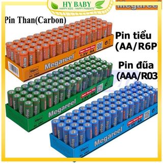 Pin Megareel AA, AAA (R6,R03), Pin Carbon, Pin Than, Pin Megareel, Pin Tiểu, Pin Đũa1.5V Hybabyhouse