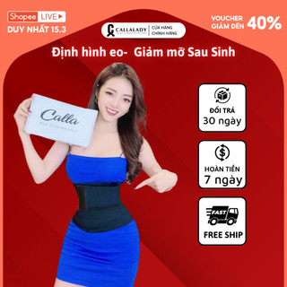 Đai nịt bụng Callalady thon gọn bụng định hình siết eo thon thông thoáng co giãn thoải mái