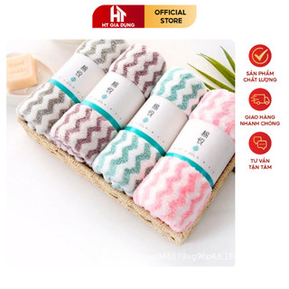 Khăn mặt lông mịn xuất hàn 30x50cm