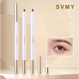 Chì kẻ mắt SVMY, kẻ mắt chì kèm đầu gọt nội địa trung bút kẻ mắt màu nâu đen D83 - Sammi Beauty