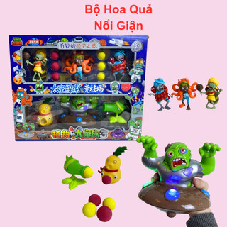 Đồ chơi zombies đồ chơi hoa quả nổi giận kích thước siêu lớn cho bé vui chơi cùng gia đình người thân