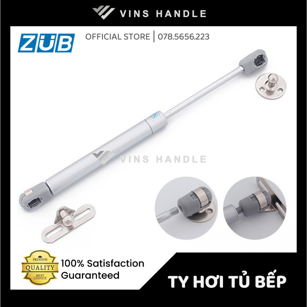 TY HƠI TỦ BẾP (TY HƠI CHỐNG TỦ) - TAY NÂNG CÁNH TỦ BẾP ZUB 80N 100N 120N