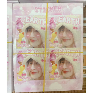 Sticker tấm Earth 5 tấm