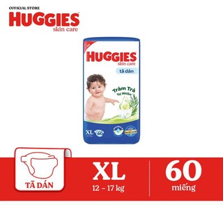 (Mẫu mới) Bỉm Huggies Dán M76, L68, XL62, XXL56