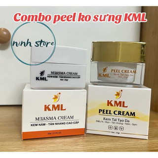 Combo Peel da KML Tái tạo da nhanh bong da không sưng đỏ