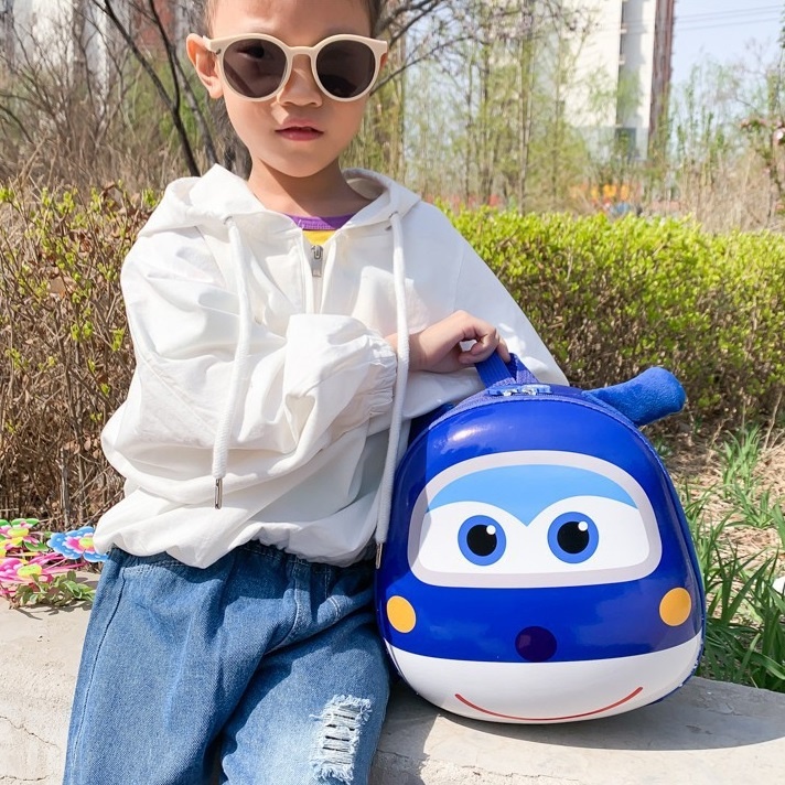 Balo trứng hình thú ngộ nghĩnh siêu nhẹ dành cho bé | Balo bé trai bé gái mầm non mẫu giáo