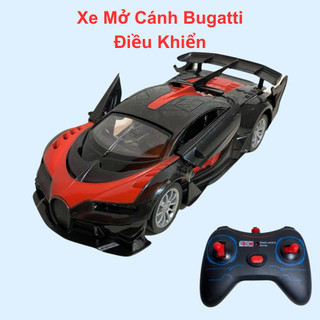 Xe điều khiển từ xa mở cánh ô tô điều khiển từ xa mở cánh mở đuôi có đèn pha sáng màu đỏ chất liệu cực bền