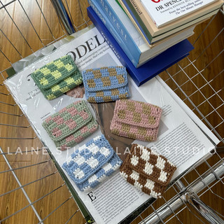 [CÓ SẴN] CHECKERED WALLET. VÍ NGẮN CARO