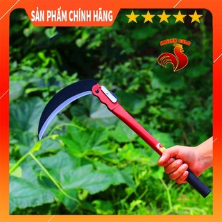Dao phát cỏ, lưỡi hái gấp gọn lưỡi thép sk-5