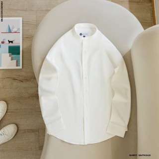 Áo Sơ Mi Nam Vải Oxford Thiết Kế Cổ Trụ BỜM SHOP (Beacon Denim cũ) Mã SMTK519 Thời Trang Nam Đẹp, Thanh Lịch, Công Sở