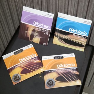 Bộ dây đàn guitar acoustic D'Addario USA size 10, size 11