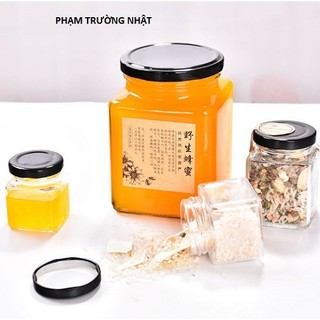 Hũ vuông thủy tinh 750ml