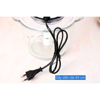 Máy Xay Thịt Đa Năng Midea MJ-BC300GS (Công Suất 300W, Cối Thủy Tinh Dung Tích 2 Lít)