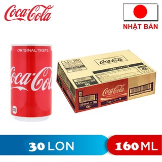 Coca nhí- Nhật 160ml ( 1 Thùng 30 lon )