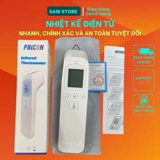 Nhiệt kế điện tử, Nhiệt kế hồng ngoại cảm ứng đo chán đa năng SA - 01