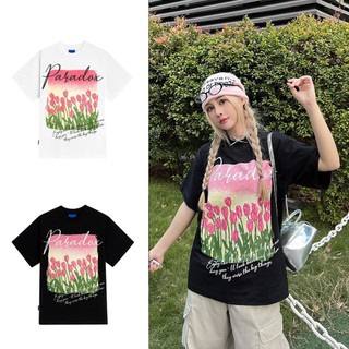 Áo thun Local Brand THE HORIZON - Paradox - ENJOY LIFE, áo phông nam nữ unisex form rộng 100% COTTON