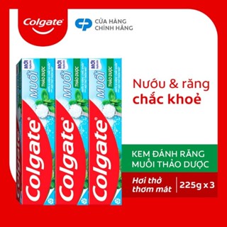 Kem đánh răng Colgate muối thảo dược (3câyx225g)