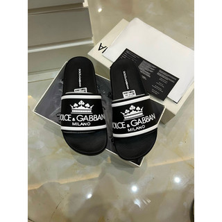 Dép Lê Quai Ngang Đôn Xề 631 Logo Chữ Cao Su Điểm Nhấn - Lót Đế Chữ Quen Thuộc Hàng Cao Cấp Full Box Hộp